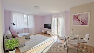 Familienwohnung mit Balkon im Erstbezug