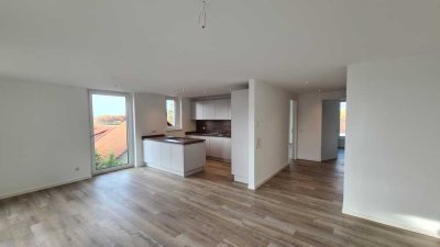 Neuwertige 3-Zimmer Wohnung mit EBK und Garten in Oberschopfheim