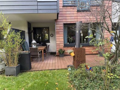 Solide Kapitalanlage*Sonnenterrasse mit kl. Garten* Toll aufgeteilt*Düsseldorf-Knittkuhl
