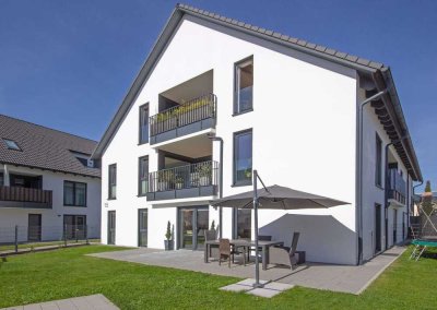 Neuwertige Gartenwohnung in moderner Wohnanlage