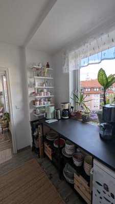 Stilvolle, gepflegte 2-Zimmer-Wohnung mit 2 Balkonen in Fürth