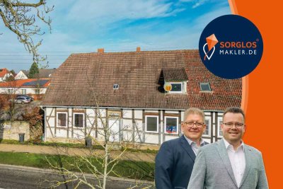Sanierungsbedürftiges Fachwerkhaus mit Potential