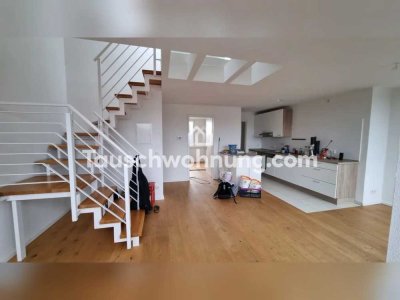 Tauschwohnung: Gemütliche Maisonette-Wohnung über den Dächern von Münster