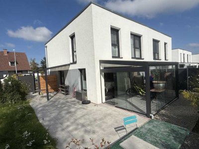 Moderne Doppelhaushälfte 4,5 Zimmern in Mengen