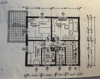 2,5-Zimmer-Wohnung mit Terrasse in Nürnberg Zabo