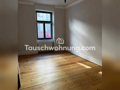 Tauschwohnung: 3Z-Wohnung im Nordend mit Balkon und Garten