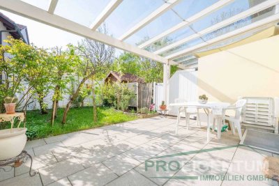 FAMILIENFREUNDLICHES, MODERNES REIHENMITTELHAUS MIT AUSGEBAUTEM STUDIO, HOBBYRAUM & WESTGARTEN