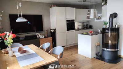 5710 Kaprun: Gartenwohnung; Falkenbachwandgasse, 3 Zimmerwohnung auf 2 Etagen, möbliert ! Kamin ! Carport !