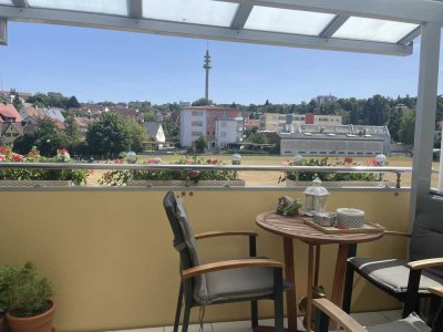 Großzügige 2 Zimmerwohnung mit Balkon, EBK und Garage in Ansbach