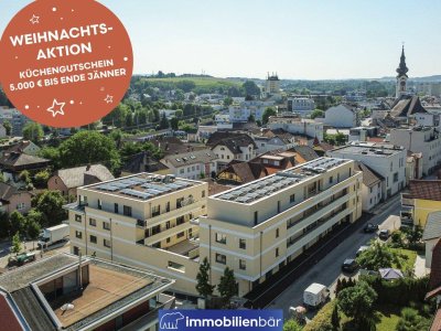 Wohnen im Zentrum von Grieskirchen - Top 3 Haus Zauneggerstraße / 3 Zimmerwohnung mit großer Freifläche - JETZT WEIHNACHTSAKTION