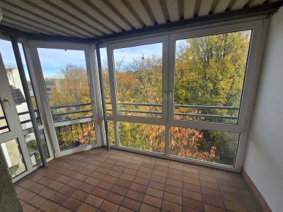 4.OG ohne Aufzug - Düsseldorf-Bilk - 1 Zimmer + Wohnküche und Winterbalkon