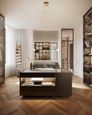 Großzügige 4-Zimmer-Wohnung mit hochmoderner Architektur und Balkon