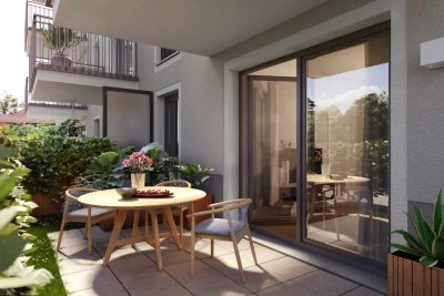 PREISAKTION: Traumhafte 1-Zimmer-Wohnung mit Terrasse
