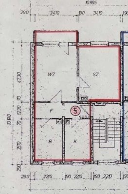 2-Raum-Wohnung mit Balkon und EBK in Ellrich