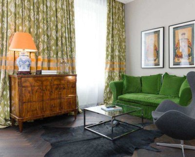 Stilvolle, vollständig renovierte 1,5-Raum-Wohnung mit lux. Innenausstattung mit EBK in Mauerstetten