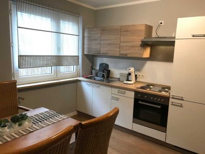 Gemütliche Wohnung möbliert EG 42m² in Kahl am Main, Kurzzeit für Monteure, Firmen ...