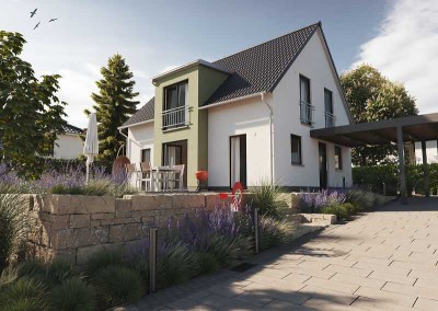 Lichtdurchflutetes Einfamilienhaus in Hoyerhagen