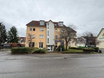 Provisionsfrei - Gepflegte 1,5-Zimmer-Wohnung mit Balkon und Tiefgaragenstellplatz in Mössingen