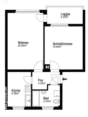 2 Zimmer Kapitalanlage in Top Lage