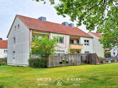 3-Zimmer-Wohnung mit Balkon und Gartenanteil in ruhiger Lage von Bückeburg