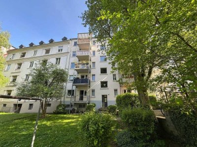 Charmante 2 oder 3-Zimmer-EG-Wohnung mit Balkon im Rheingauviertel (Erstbezug nach Sanierung)