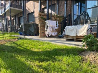 Ein Traum wird wahr! Flotte Wohnung mit eigenen Garten.