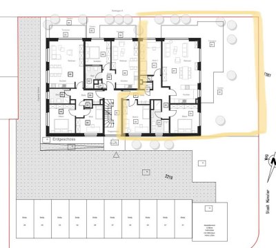 Neuwertige 4-Zimmer-Wohnung mit Garten und EBK in Münster Hiltrup