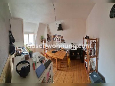 Tauschwohnung: Biete: Whg mit Charme im Hansaviertel, suche: Was kleineres