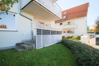 Praktische 2-Raum-Wohnung mit Gartenanteil