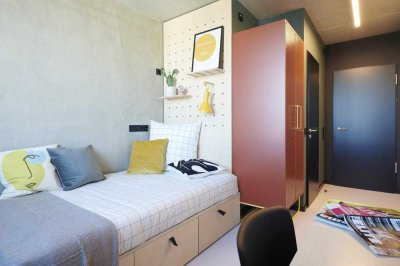Modernes Zimmer im Basecamp zur Untermiete bis Ende August