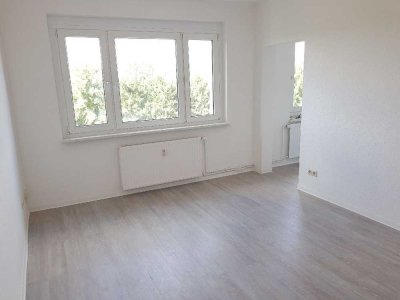 Frisch sanierte 1-Raum Wohnung inkl. EBK + Nur 20 Min. nach Leipzig! *ideal für Singles&Studenten*