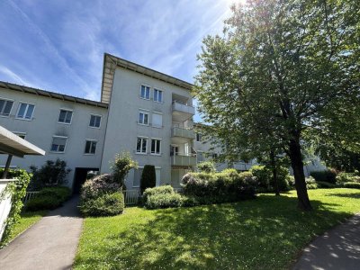 Charmante 2-Zimmer-Wohnung mit westseitigem Balkon in ruhiger Lage