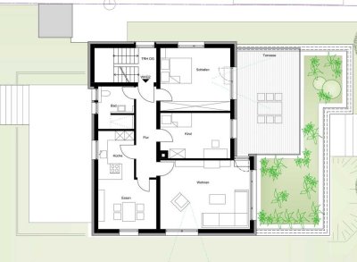 Erstbezug 3,5-Zimmer-Wohnung in Esslingen am Neckar-Berkheim
