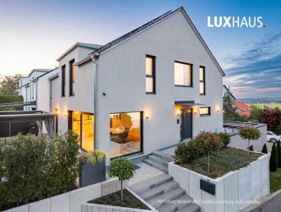 Exklusive LUXHAUS-Doppelhaushälfte in Düren - modern, hochwertig und energieeffizient