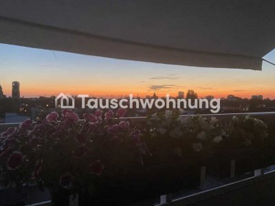 Tauschwohnung: Perle in Pempelfort mit unschlagbarer Aussicht