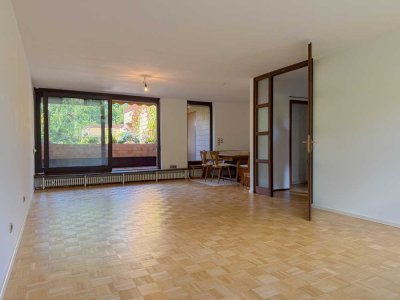 ** Helle 4-Zimmer-Wohnung * mit Einbauküche und 2 Terrassen mit Blick ins Grüne ** in Solln **