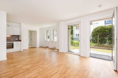 Direkt bei der HTW-Berlin - Barrierefreies 2-Zimmer-Apartment mit Terrasse und EBK