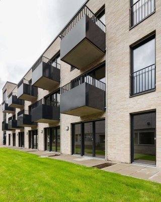 Barrierefreie/Behindertengerechte 1-Zimmer-Wohnung mit Einbauküche und Terrasse