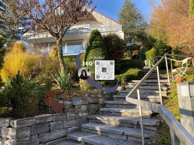 Luxuriös möblierte Stadtwohnung mit Panoramaterrasse in Toplage