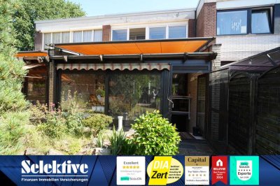 Familienfreundliches RMH mit großem Wintergarten und Garage in Sackgassenlage in Neuk.-Vluyn