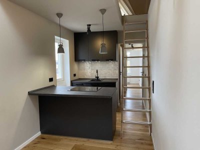 Loftartige kleine Wohnung in Innenstadtlage über 2 Ebenen