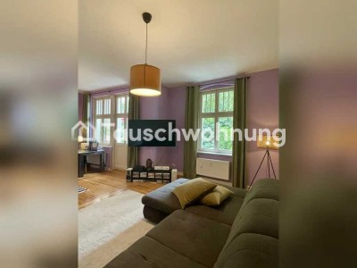 Tauschwohnung: Altbau mit schönem Balkon am Rathaus Pankow