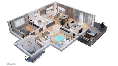 ***PROVISIONSFREI*** NEUBAU - Obergeschosswohnung in begehrter Lage von Wiesbaden-Biebrich