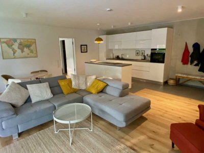 Luxuriöse 3-Zimmer Wohnung mit Balkon/Terrasse im EG in Ansbach Stadt