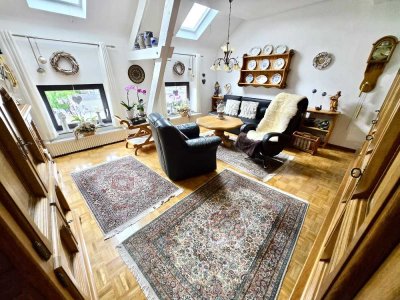 Wunderschöne Dachgeschosswohnung mit Sonnenterrasse und großem Garten in Stolberg-Atsch