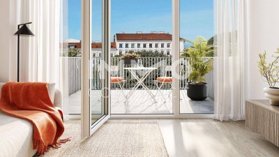 Sichere Investition in die Zukunft! 2-Zimmer Neubauwohnung in zentraler Lage!
