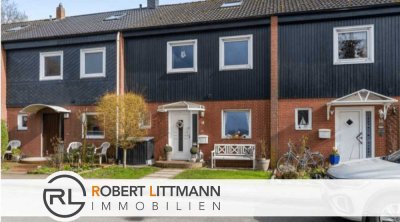 Familienfreundliches Reihenmittelhaus mit Garten, Kamin & Garage in Achim- Uphusen