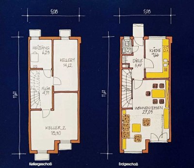 5-Raum-Reihenmittelhaus mit Balkon und Garten in Kirchheim bei München incl. Garage