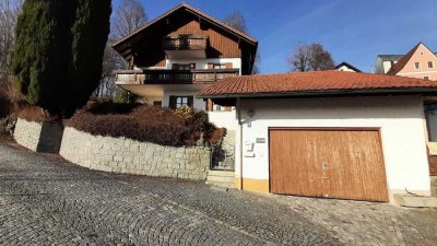Blick in die Alpen, Grundstück quasi gratis, EFH mit Einliegerwhg.