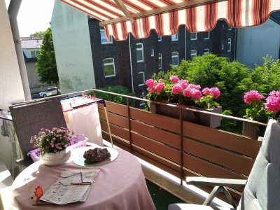 Wohnung mit drei Zimmern und Balkon in Wanne-Mitte